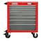 Proto 550S Series Rolling Tool Cabinet, 8 Drawer, Red/Gray, Steel, 34 in W x 25-1/4 in D x 41 in H J553441-8SG - alternate 1