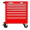 Proto 550S Series Rolling Tool Cabinet, 8 Drawer, Red, Steel, 34 in W x 25-1/4 in D x 41 in H J553441-8RD - alternate 1