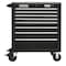 Proto 550S Series Rolling Tool Cabinet, 8 Drawer, Black, Steel, 34 in W x 25-1/4 in D x 41 in H J553441-8BK - alternate 1