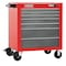 Proto 550S Series Rolling Tool Cabinet, 7 Drawer, Red, Steel, 34 in W x 25-1/4 in D x 41 in H J553441-7RD - alternate 3