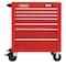 Proto 550S Series Rolling Tool Cabinet, 7 Drawer, Red, Steel, 34 in W x 25-1/4 in D x 41 in H J553441-7RD - alternate 1