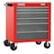 Proto 550S Series Rolling Tool Cabinet, 6 Drawer, Red, Steel, 34 in W x 25-1/4 in D x 41 in H J553441-6RD - alternate 2