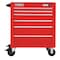 Proto 550S Series Rolling Tool Cabinet, 6 Drawer, Red, Steel, 34 in W x 25-1/4 in D x 41 in H J553441-6RD - alternate 1