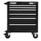 Proto 550S Series Rolling Tool Cabinet, 6 Drawer, Black, Steel, 34 in W x 25-1/4 in D x 41 in H J553441-6BK - alternate 1