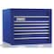 Proto 550S Series Top Chest, 6 Drawer, Blue, Steel, 34 in W x 25-1/4 in D x 27 in H J553427-6BL - alternate 1