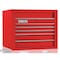 Proto 550S Series Top Chest, 5 Drawer, Red, Steel, 34 in W x 25-1/4 in D x 27 in H J553427-5RD - alternate 1