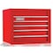 Proto 550S Series Top Chest, 4 Drawer, Red, Steel, 34 in W x 25-1/4 in D x 27 in H J553427-4RD - alternate 1