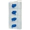Bowman Dispensers Glove Dispenser, Steel Wire, Holds (4) Boxes , White , 8-1/8 in H x 21-5/8 in W x 3-3/4 in D GL044-0613 - alternate 2
