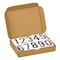 Jj Keller NumberLabelSet, Vinyl, 4inH, 2-1/8inW 612 - alternate 2
