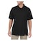 Dickies Men's Short Sleeve Polo, Polyester, Pullover/Button, Black, M LS45BK RG M - alternate 1
