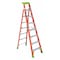 Louisville 8 ft Fiberglass Stepladder, 300 lb Capacity FXS1508 - alternate 1
