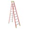 Louisville 10 ft Fiberglass Stepladder, 300 lb Capacity FXS1510 - alternate 1