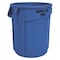 Rubbermaid Commercial BRUTE 10 gal Round Heavy Duty Plastic Can, Blue, None, Plastic, Not Applicable 1779699 - alternate 1