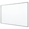 Quartet Dry Erase Board, Steel, 48 in, 96 in, Aluminum Frame, White, Gloss NA9648FB-A - alternate 4