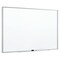 Quartet Dry Erase Board, Steel, 24 in, 36 in, Aluminum Frame, White, Gloss NA3624F-24 - alternate 4