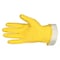 Mcr Safety 5270 Chemical Resistant Gloves, Natural Rubber Latex, 12 in L, 18 mil, Yellow, S, 12 PK 5270 - alternate 2