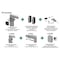 Norton Door Controls Automatic, Hydraulic, Norton 5800, Low Energy Power Operator, Heavy Duty Interior and Exterior 5845 x NPB x 689 - alternate 7