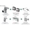 Norton Door Controls Automatic, Hydraulic, Norton 5800, Low Energy Power Operator, Heavy Duty Interior and Exterior 5845 x SQPB x 689 - alternate 6