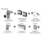 Norton Door Controls Automatic, Hydraulic, Norton 5800, Low Energy Power Operator, Heavy Duty Interior and Exterior 5845 x SQPB x 689 - alternate 7