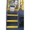 Vigil Antislip Anti-Slip Stair Nosing Steel Yellow, 29 1/2 in W x 7/64 in Thick 02-440 - alternate 2