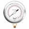 Winters Industrial Pressure Gauge, 0 to 400 psi, 4 in Dial, 1/4 in NPT, Bottom Location PFP610WBW - alternate 1