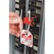 Brady Circuit Breaker Lockout Rail, Circuit Breaker with Standard Nylon Cable Ties, 120/277V AC 148702 - alternate 5