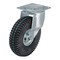 Zoro Select Plate Caster, Swivel, Rubber, 12 1/8"H L-P 263R - alternate 1