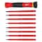 Milwaukee Tool Multi-Bit Screwdriver, 6 3/4 in L, 8 pcs 48-22-2217 - alternate 1