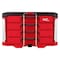 Milwaukee Tool PACKOUT 4-Drawer Tool Box, Polymer, Black/Red, 22 in W x 16-1/2 in D x 14-1/2 in H 48-22-8444 - alternate 1