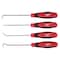 Milwaukee Tool Hook and Pick Set, 8 5/16 in L, Steel, Includes Storage Tray, 4 pc 48-22-9215 - alternate 1