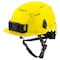 Milwaukee Tool BOLT Yellow Front Brim Vented Safety Helmet with IMPACT ARMOR Liner - Type 2, Class C 48-73-1366 - alternate 1