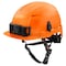 Milwaukee Tool BOLT Orange Front Brim Safety Helmet with IMPACT ARMOR Liner - Type 2, Class E 48-73-1377 - alternate 1
