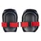 Milwaukee Tool Free-Flex Knee Pad, Flexible, Plastic Pad, Foam Cap, Buckle Closure, 1 Straps, Black/Red, Universal 48-73-6000 - alternate 1
