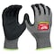 Milwaukee Tool Cut Protection Dipped Gloves, Cut Level A9 , Dipped , Nitrile , Rough , Large 1 PR 48-73-7032 - alternate 1