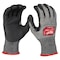 Milwaukee Tool Cut-Resistant Dipped Gloves, Cut Level A5 , Dipped , Nitrile , Rough , Small 1 PR 48-73-7150 - alternate 1