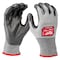 Milwaukee Tool Cut-Resistant Dipped Gloves, Cut Level A5 , Polyurethane , Rough , 2XL 1 PR 48-73-8754E - alternate 1