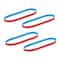 Milwaukee Tool & Equipment Bandfile Belts, 0.50 in W, 0.10 in L, Coated, Ceramic, 80 Grit, Medium, Not Applicable, Blue, Red 48-80-9080 - alternate 1