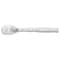 Sk Professional Tools 1/2" Drive 90 Geared Teeth Pear Head Style Hand Ratchet, 10" L, Chrome Finish 80220G - alternate 2