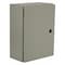 Wiegmann 1/4 Turn Latch Electrical Enclosures, 36 in H, 8 in D, 36 in W, 12, 13, 3R, 4, Steel N412363608C - alternate 1