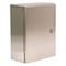 Wiegmann 1/4 Turn Latch Electrical Enclosures, 14 in H, 8 in D, 14 in W, 12, 13, 3R, 4, 4X N412141408SSC - alternate 1