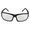 Edge Eyewear Mazeno Slim Fit, Safety Glasses, Anti-Scratch, Clear Lens, Black Frame, Full-Frame PM111 - alternate 3