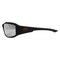 Edge Eyewear Brazeau Torque, Safety Glasses, Anti-Scratch, Silver Mirror Lens, Black/Red Frame, Full-Frame XB137 - alternate 3