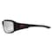 Edge Eyewear Brazeau Torque, Safety Glasses, Anti-Fog, Anti-Static & Anti-Scratch, Clear Lens, Black/Red Frame XB131VS - alternate 3