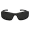 Edge Eyewear Brazeau Torque, Safety Glasses, Anti-Fog, Anti-Static & Anti-Scratch, Smoke Lens, Black/Red Frame XB136VS - alternate 3