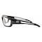 Edge Eyewear Kazbek, Safety Glasses, Anti-Fog, Anti-Static & Anti-Scratch, Clear Lens, Black Frame, Full-Frame SK111VS - alternate 3