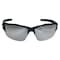 Edge Eyewear Khor G2, Safety Glasses, Anti-Scratch, Silver Mirror Lens, Black Frame, Half-Frame SDK117-G2 - alternate 2