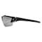 Edge Eyewear Khor G2, Safety Glasses, Anti-Scratch, Silver Mirror Lens, Black Frame, Half-Frame SDK117-G2 - alternate 3