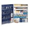 Zoro Select First Aid Kit and Housing, Metal Cabinet, 1,879 Components, 200 People Served 54768 - alternate 3