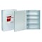 Zoro Select Empty First Aid Cabinet, Wall Mount, White M5026 - alternate 1