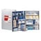 Zoro Select First Aid Kit and Housing, Metal Cabinet, 593 Components, 150 People Served 59395 - alternate 1